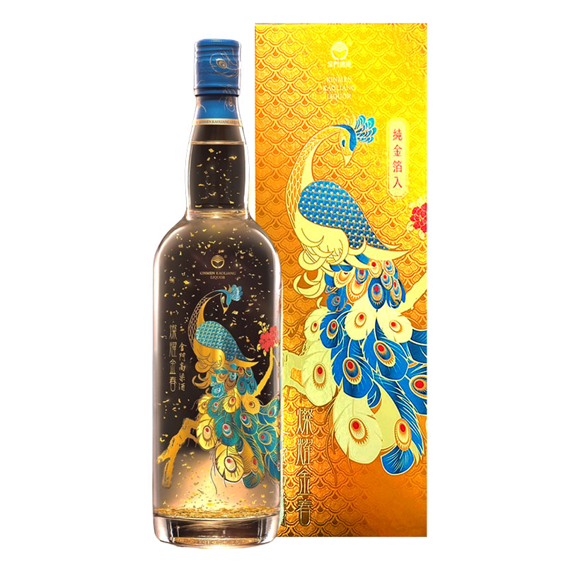 純金箔入燦耀金春金門高粱酒金雀版金門高粱- MyChumi 汰暄汰暄